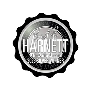 Best Law Firm of Harnett County award 3rd place, 